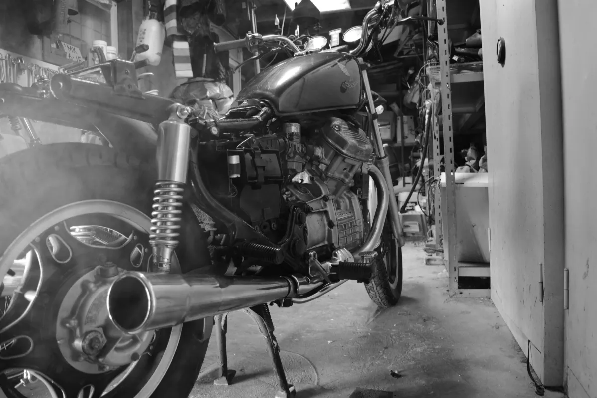 MrBikeFixer technician cleaning a bike during service