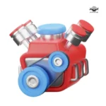 Engine Tunning & repairs 3d icon from mr.bikefixer bangalore