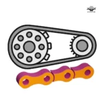 Chain Lubrication & Cleaning icon from mr.bikefixer